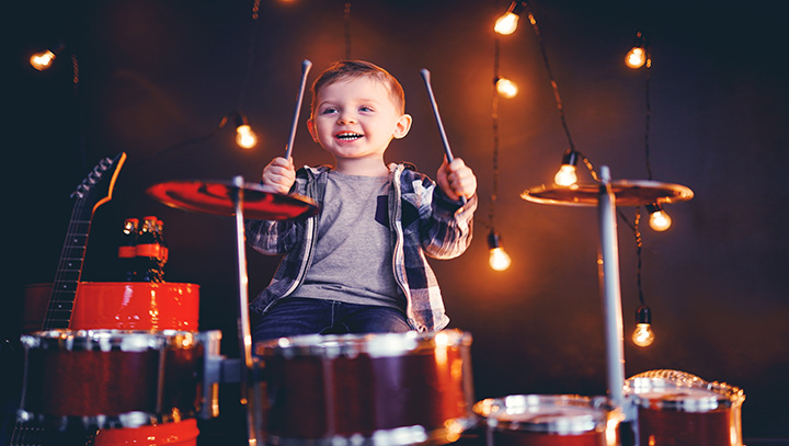 Kid store drum set